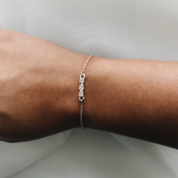 Rose Gold Dainty Bracelet 9” - Picture 6 of 7